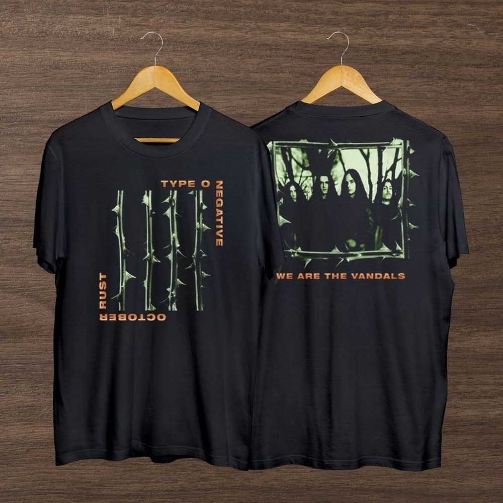 Type O Negative October Rust Tshirt Type O Negative Fans Shirt 2 Sided